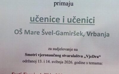 VjeDra 2026.