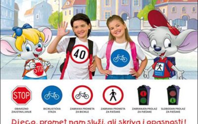 „Poštujte naše znakove!“ – za siguran put naših prvašića