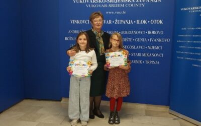 Naše male zastupnice Andrea i Melani glasno progovorile o mentalnom zdravlju u Županiji!